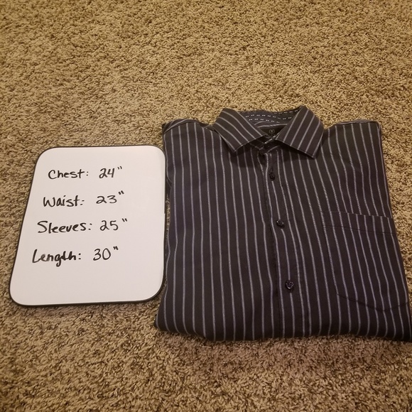 Bugatchi Long Sleeve Button Down Shirt - Picture 7 of 7